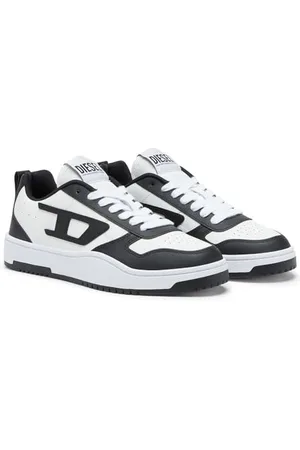 Diesel _Ukiyo S-Ukiyo V2 Low Sneakers_Shoes_Black/White_44 EU