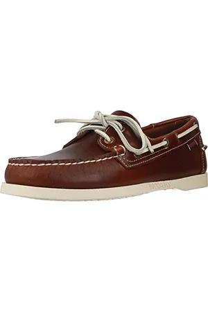 SEBAGO Docksides, Men Boat Shoes, Brown (Brown Oiled Waxy Lea), 7 UK (41 EU)