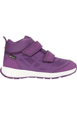 Viking Veme Reflex Mid GTX 2V Walking Shoes, Purple/Eggshell, 0.5 UK
