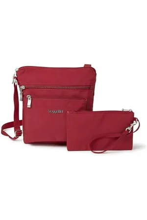 Baggallini Pocket Crossbody Bag with RFID-Protected Wristlet