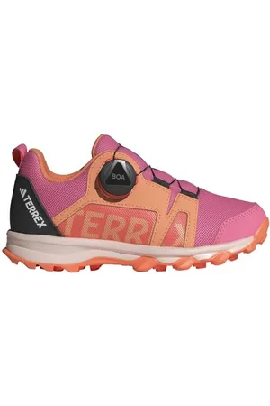 adidas Terrex Agravic BOA Trail Running Shoes, Pink Fusion/Putty Mauve/core Black, 5 UK