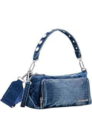 Desigual Women Priori Urus Accessories Denim Across Body Bag, , One Size