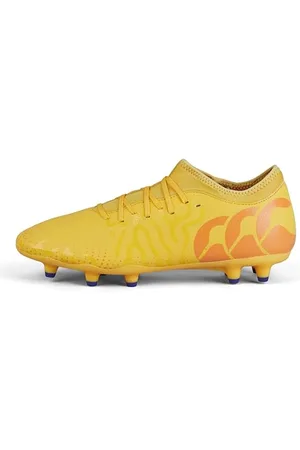 Canterbury Unisex Speed Infinite Team Boots, Amber Yellow/Orange Crush/Mars Dust, 8.5 UK
