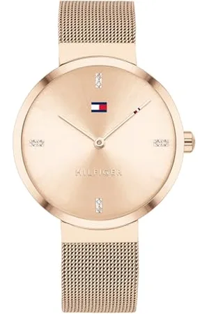 Tommy Hilfiger Analogue Quartz Watch for women with colored Stainless Steel mesh bracelet - 1782218