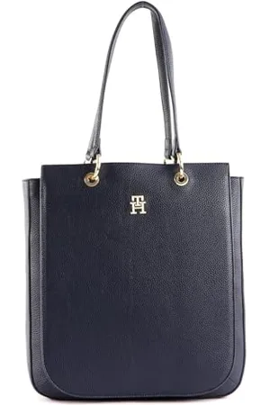 Tommy Hilfiger Women TH Emblem Work Tote Bag with Zip, , One Size