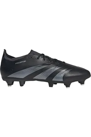 adidas Unisex Predator League Football Boots Soft Ground, core Black/Carbon/core Black, 13 UK