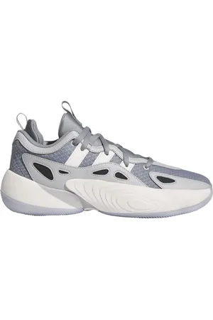 adidas Unisex TRAE Unlimited Basketball Shoes, Grey Three/Grey Two/Cloud White, 11.5 UK