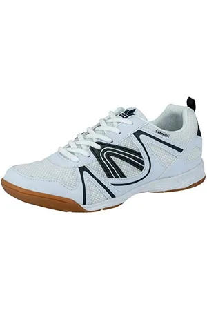 LICO Unisex Indoor Fitness Shoes, White (Weiß/Marine Weiß/Marine), 3.5 UK