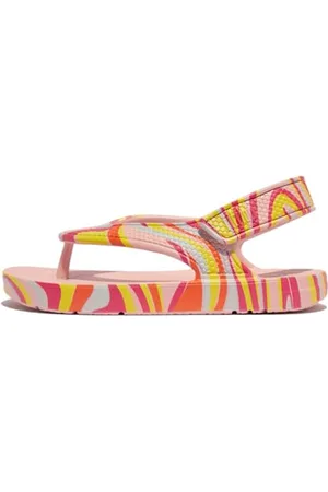 FitFlop IQUSHION Kids Toddler Swirly Ergonomic FLIP-Flops, , 8 UK Child