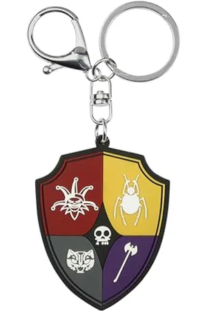 Wednesday Crest-Brand Keychain, , 5 x 6 cm