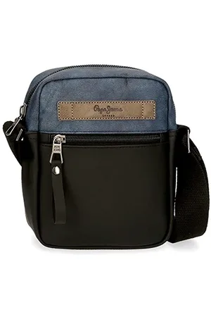 Pepe Jeans Ocean Shoulder Bag 15x19.5x6 cm Polyester with Synthetic Leather details