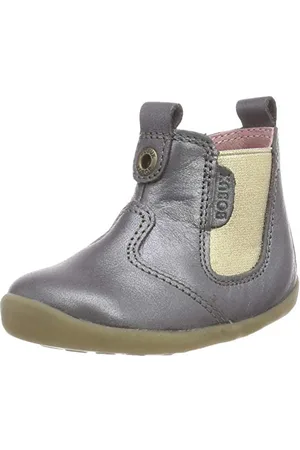 Bobux Jodphur, Girls’ Chelsea Boots Chelsea Boots, Grau (Charcoal Shimmer 1), 2 UK (18 EU)