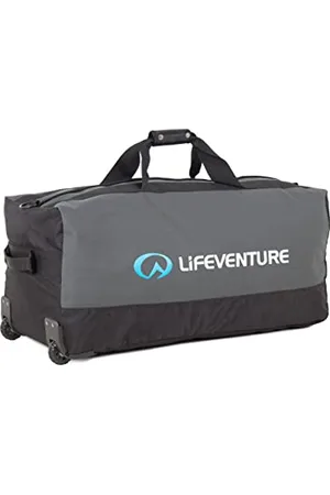 Lifeventure Expedition Large Duffle Bag With Wheels, 120 Litres | Soft, Folding Base, Compact When Not In Use