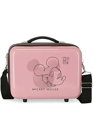Disney Mickey Outline Adaptable Toiletry Bag with Shoulder Bag 29 x 21 x 15 cm Rigid ABS 9.14L