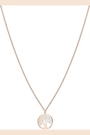 Tamaris Women’s Stainless Steel Not a gem Chain Necklace, , 45 cm - TJ-0091-N-45