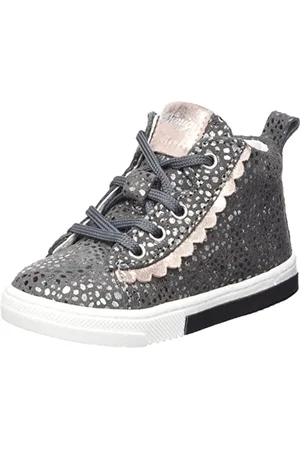 Primigi Girls Baby glitter First Walker Shoe, , 2 UK Child