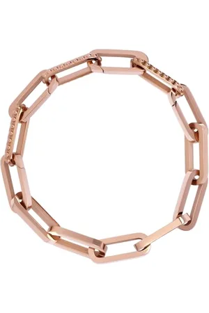 Ixxxi Connect Seed Frame Bracelet Rose Goud, Coco, Stainless Steel, No Gemstone