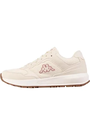 Kappa Unisex Style Code: 243356 Lenast Sneaker, Off-White Stone, 5 UK