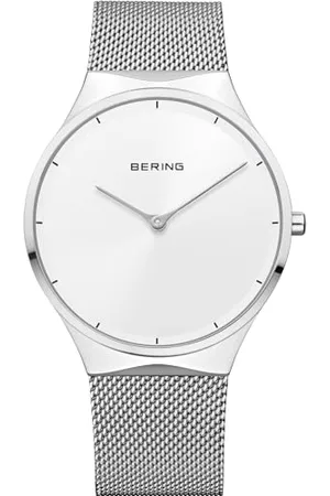 Bering Unisex Watch Quartz Movement - Classic Collection with Stainless Steel and Sapphire Crystal 12138-004