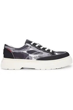 HUGO BOSS Mens Urian derb Casual Derby shoes with seasonal print Size 8