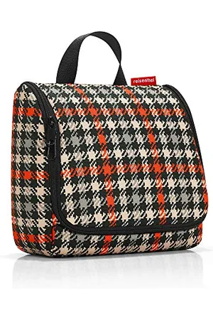 Reisenthel Toiletbag Glencheck red Kulturtasche, 55 cm, 3L, Glencheck Red