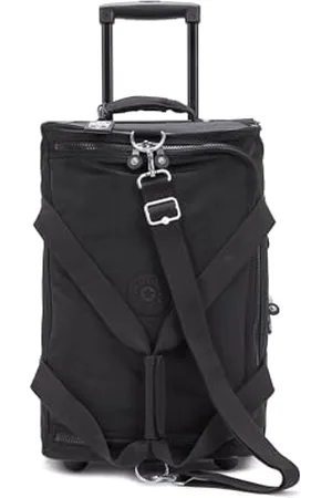 Kipling TEAGAN US Small wheeled duffle, Carry On, (Black)