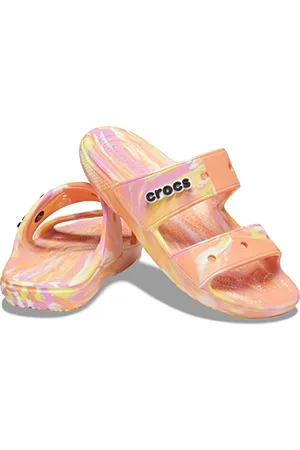 Crocs Unisex Classic Marbled Sandal Clog, , 7 UK