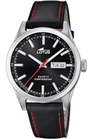 Lotus Mens Analogue Quartz Watch with Leather Strap 18671/4