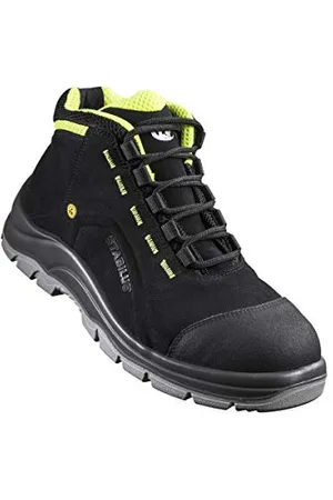 Stabilus Unisex 5330al Safety Shoes, Green/Black, 10.5 UK