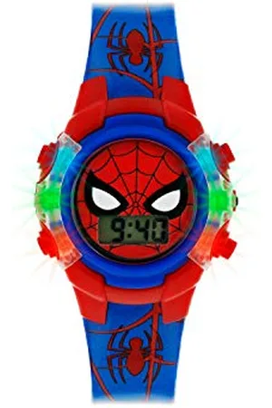 SPIDERMAN Boys Digital Watch with PU Strap SPD4504