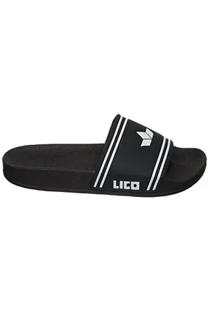 LICO Unisex Coast Beach & Pool Shoes, Blue Black White Black White, 7.5 UK