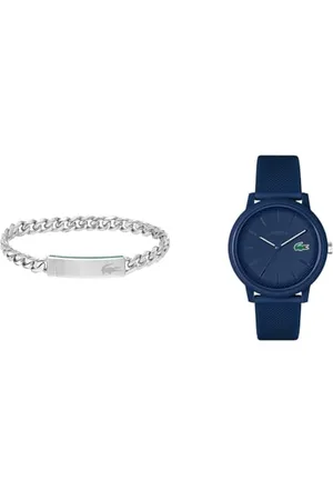 Lacoste Analogue Quartz Watch for Men with Navy Blue Silicone Bracelet - 2011172 Men
