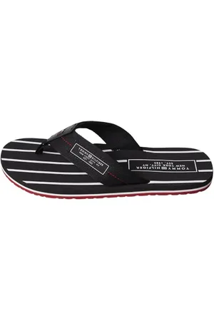 Tommy Hilfiger Men Patch Beach Sandal Flip-Flops Pool Slides, , 40 EU