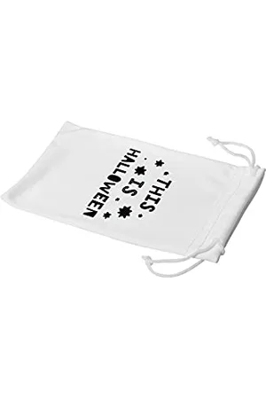 Bonamaison Digitally Printed Glasses Pouch, Sunglasses Pouch, 100% Cotton, Soft & Slim, Protective Glasses Case with Drawstring Closure, 1 Piece, 11x19 cm