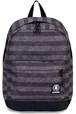 Invicta S.P.A. Carlson BACKPACK - TRIKO - White Black - Padded PC Pocket - 27 LT - Unisex - Adult