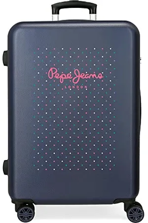 Pepe Jeans Molly Multicoloured Medium Suitcase 48x68x26 cm Rigid ABS Combination lock 70 Litre 3.7 Kg 4 Double Wheels