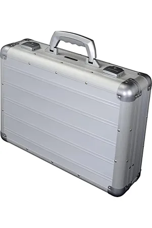 Alumaxx Attaché Venture Laptop Case, , 45,5 × 33,5 × 13,5 cm, Venture Attachment case Silver - matt