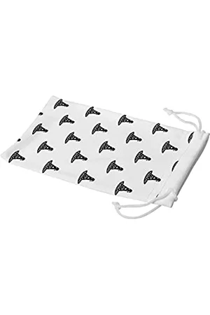Bonamaison Digitally Printed Glasses Pouch, Sunglasses Pouch, 100% Cotton, Soft & Slim, Protective Glasses Case with Drawstring Closure, 1 Piece, 11x19 cm
