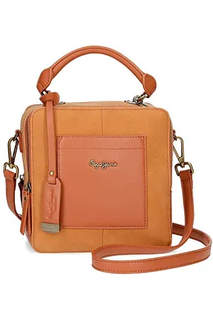 Pepe Jeans Lorain Shoulder bag Yellow 20x20x10 cms Synthetic Leather