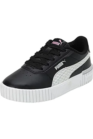 PUMA Carina 2.0 Mermaid PS Sneaker, Black-Lilac Chiffon Silver White, 10 UK