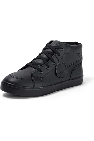 Kickers Unisex Kids Tovni Hi Trainers | School Uniform Shoe, , 4 UK