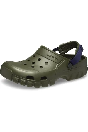 Crocs Unisex Offroad Sport Clog, Army Green/Navy, 13 UK