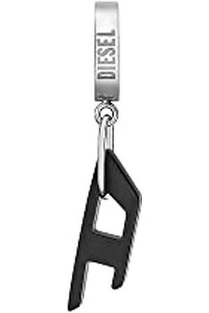Diesel Earrings for Men Steel, L: 13.3MM, W: 3MM, H: 13.3MM Stainless Steel Earrings, DX1418931
