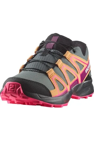 Salomon Unisex Kids Speedcross Trail Running Shoe, , 4 UK