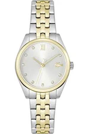 Lacoste Analogue Quartz Watch for Women with Gold Colored Stainless Steel Bracelet - 2001302