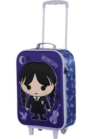 KARACTERMANIA Wednesday Chibi-Soft 3D Trolley Suitcase, , 17 x 33 x 52 cm, Capacity 26 L