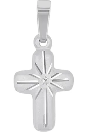 Amor Motif pendant 925 sterling unisex ladies men pendant, , cross, Comes in jewelry gift box, 9175062