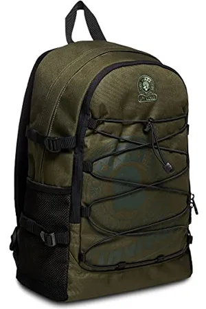 Invicta Single Compartment Backpack, Active, Army Green, School and Leisure