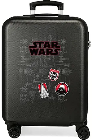 STAR WARS Space Mission Cabin Suitcase Black 38 x 55 x 20 cm Rigid ABS Side Combination Lock 35 2 kg 4 Wheels Double Hand Luggage