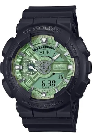 Casio Men Analogue-Digital Quarz Watch with Plastic Strap GA-110CD-1A3ER